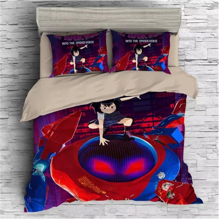 Spider-Man: Into the Spider-Verse Miles Morales #19 Duvet Cover Pillowcase Bedding Set