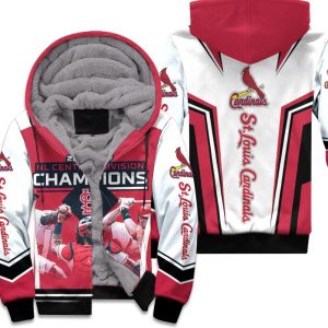 St Louis Cardinals 2019 Nl Central Champions For Fan Unisex Fleece Hoodie