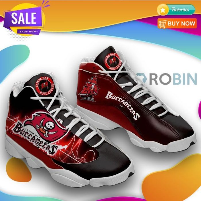 Tampa Bay Buccaneers Air Jordan 13 Shoes Football Sneakers