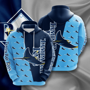 Tampa Bay Rays 3D Hoodie