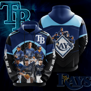 Tampa Bay Rays 3D Hoodie