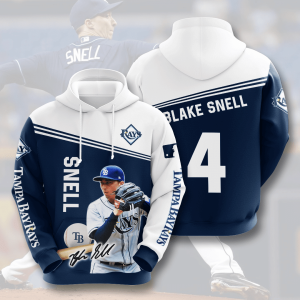 Tampa Bay Rays 3D Hoodie