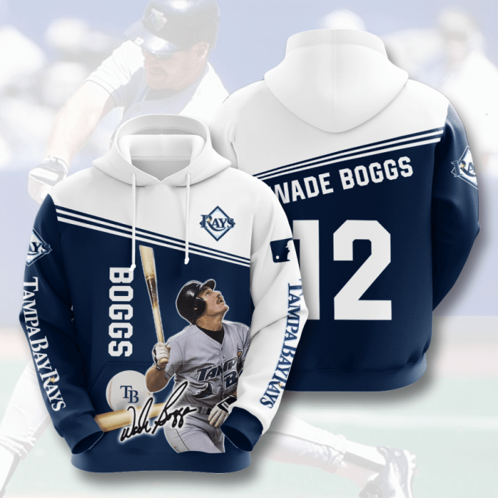 Tampa Bay Rays 3D Hoodie