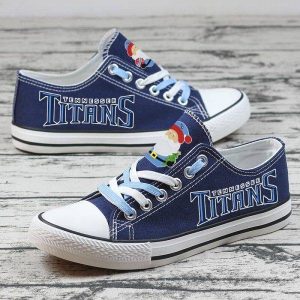 Tennessee Titans NFL Football 6 Gift For Fans Low Top Custom Canvas Shoes