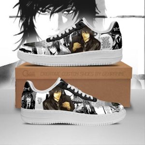 Teru Mikami Air Nike Air Force Shoes Unique Death Note Anime Custom Sneakers