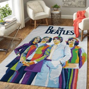 The Beatles Band The Beatles For Beatles Fans Area Rug Living Room Rug Home Decor Floor Decor