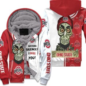 The Dead Terrorist Ohio State Buckeyes Haters Silence 3D Unisex Fleece Hoodie