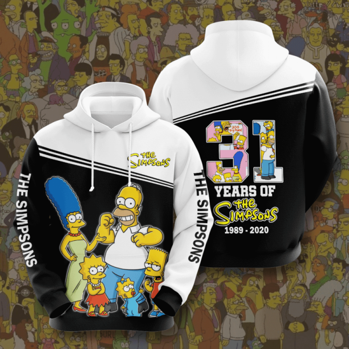 The Simpsons 3D Hoodie