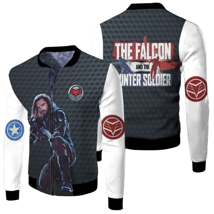 The Winter Soldier The Shadow Killer 1 Fleece Bomber Jacket