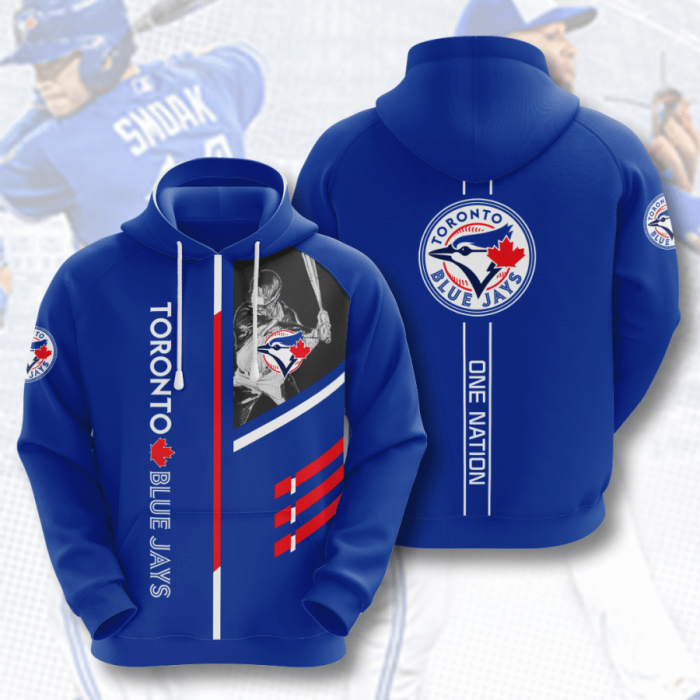 Toronto Blue Jays 3D Hoodie