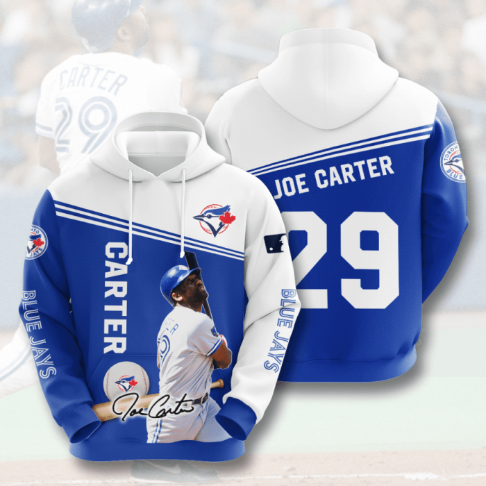 Toronto Blue Jays 3D Hoodie