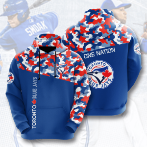 Toronto Blue Jays 3D Hoodie