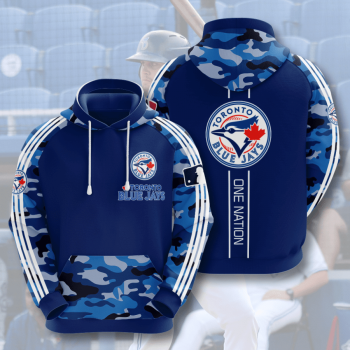 Toronto Blue Jays 3D Hoodie