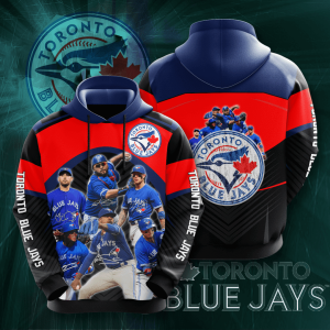 Toronto Blue Jays 3D Hoodie