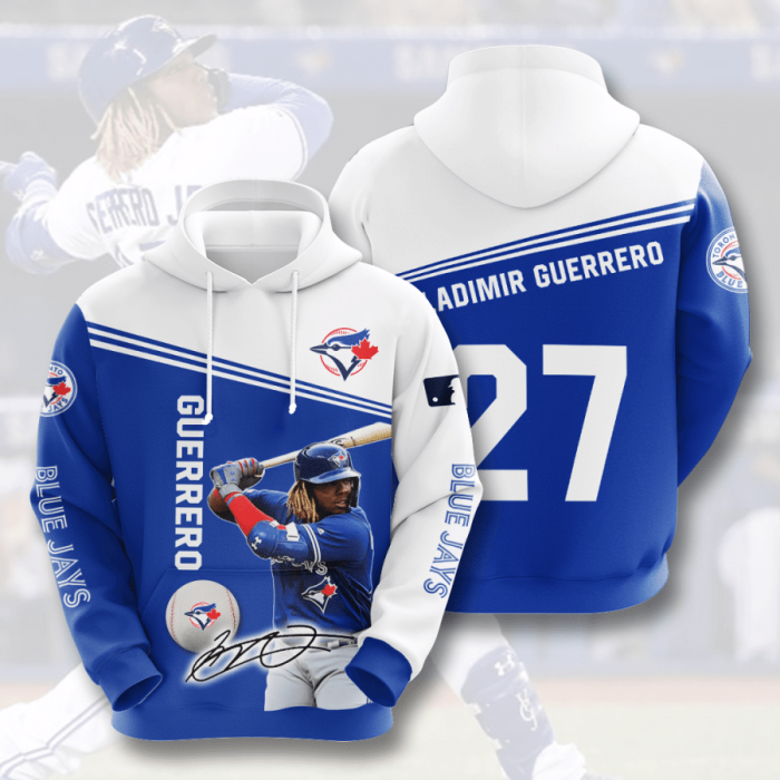 Toronto Blue Jays 3D Hoodie