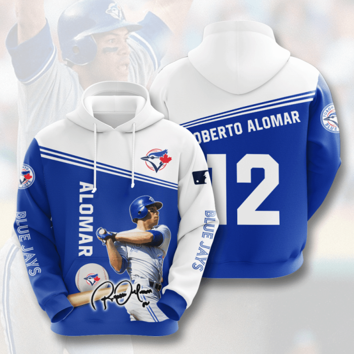 Toronto Blue Jays 3D Hoodie