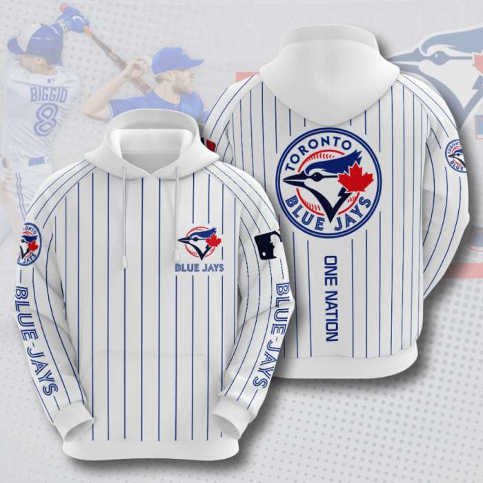 Toronto Blue Jays 3D Hoodie