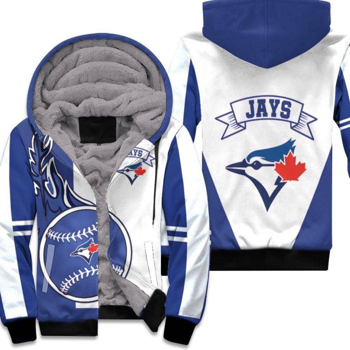 Toronto Blue Jays 3D Unisex Fleece Hoodie