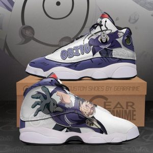 Uchiha Obito Jordan 13 Sneakers Naruto Custom Anime Shoes