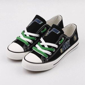 Utah Jazz NBA Basketball 3 Gift For Fans Low Top Custom Canvas Shoes LT0319