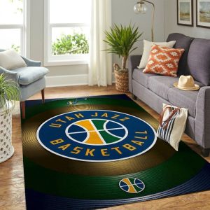 Utah Jazz NBA Team Logo Style Nice Gift Home Decor Rectangle Area Rug R1272