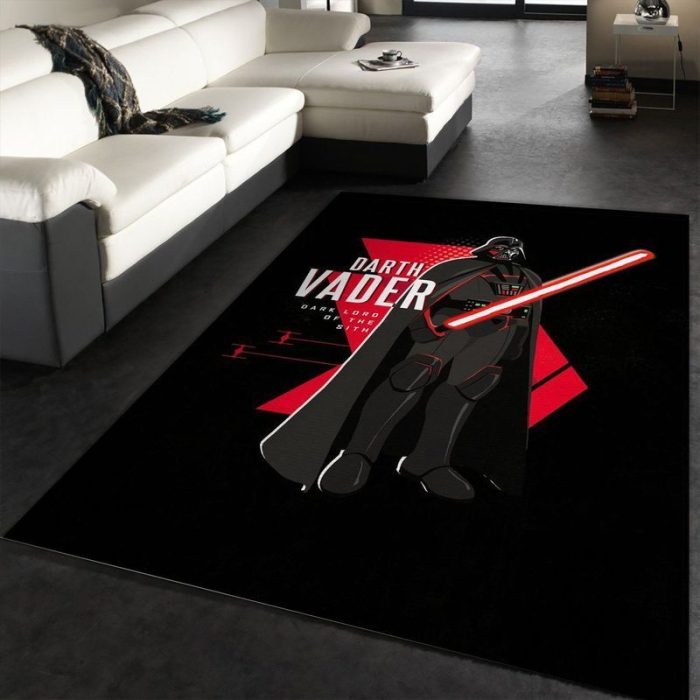 Vader Rug Star Wars Galaxy Of Adventures Area Rug Living Room And Bedroom Rug