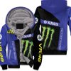 Valentino Rossi Factory Racing 46 Yamaha Monster Energy 3D Unisex Fleece Hoodie
