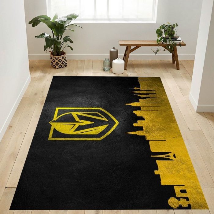 Vegas Golden Knights NFL Area Rug Living Room And Bed Room Rug VH3