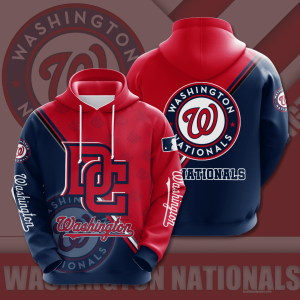 Washington Nationals 3D Hoodie