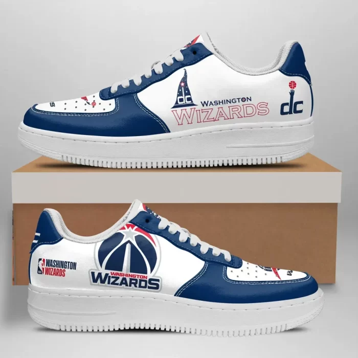 Washington Wizards Nike Air Force Shoes Unique Basketball Custom Sneakers