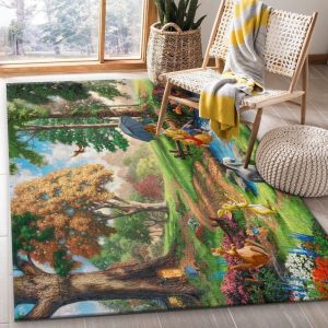 Winnie The Pooh 2 Area Rug Living Room And Bed Room Rug R0860