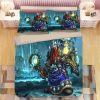 World of Warcraft WOW #3 Duvet Cover Pillowcase Bedding Set Home Bedroom Decor