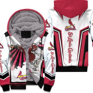 Yadier Molina St Louis Cardinals Trippy Spiral Pattern Unisex Fleece Hoodie