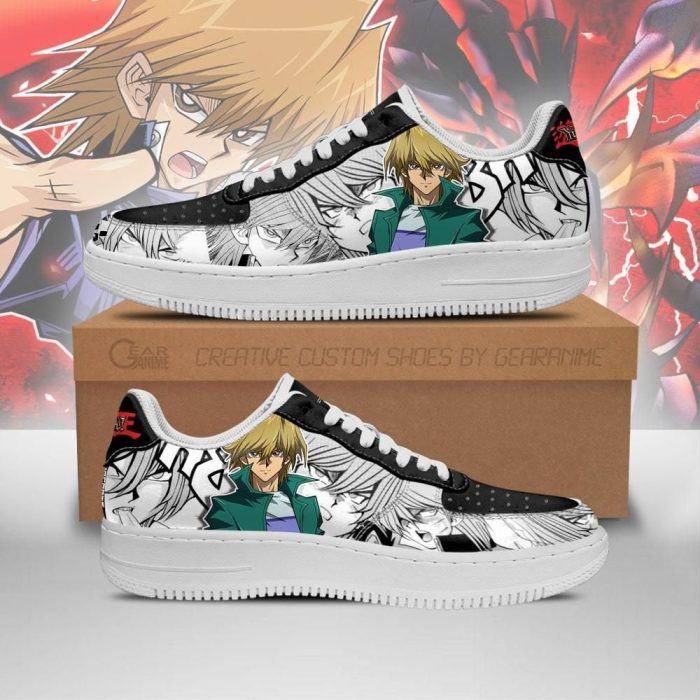 Yugioh Shoes Joey Wheeler Air Force Sneakers Yu Gi Oh Anime Shoes