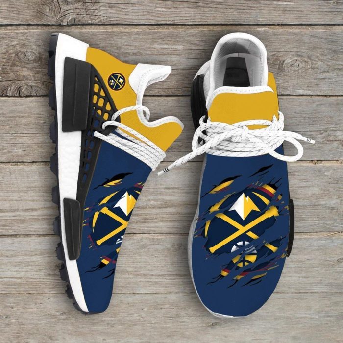 Denver Nuggets NBA Sport Teams NMD Human Race Shoes Running Sneakers NMD Sneakers