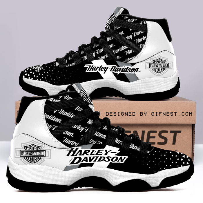 Harley Davidson Air Jordan 11 Custom Sneaker For Fans