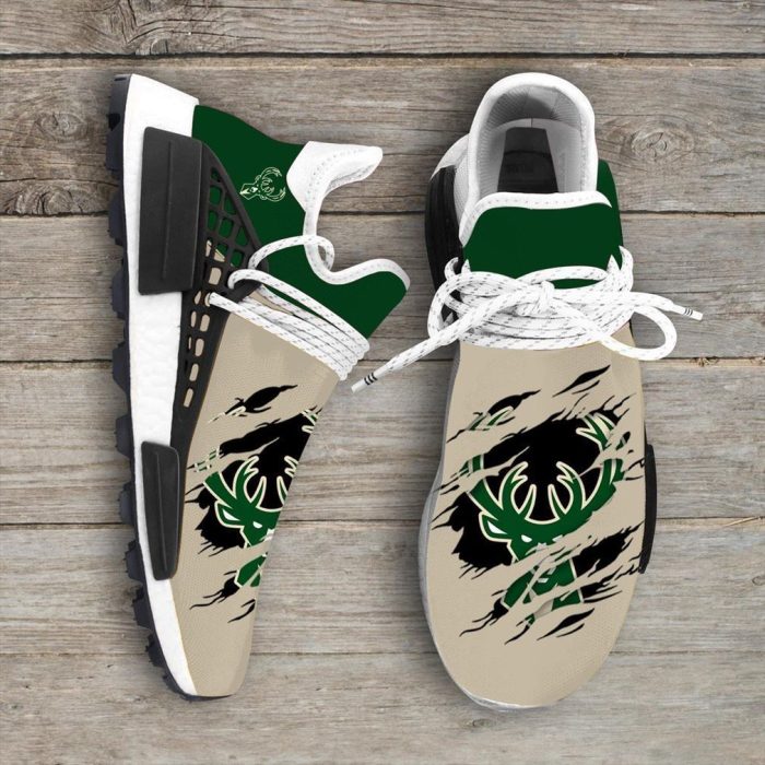 Milwaukee Bucks NBA Sport Teams NMD Human Race Shoes Running Sneakers NMD Sneakers