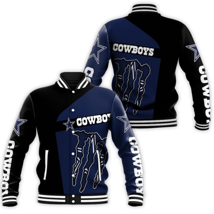 Monster Energy Dallas Cowboys Baseball Jacket