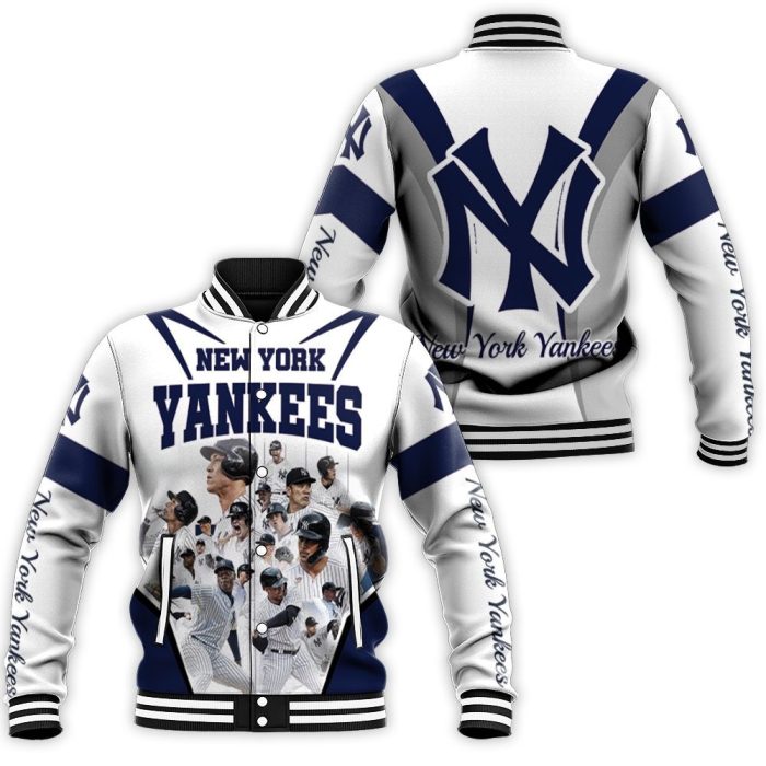 New York Yankees All Best Players In One For Fan Baseball Jacket