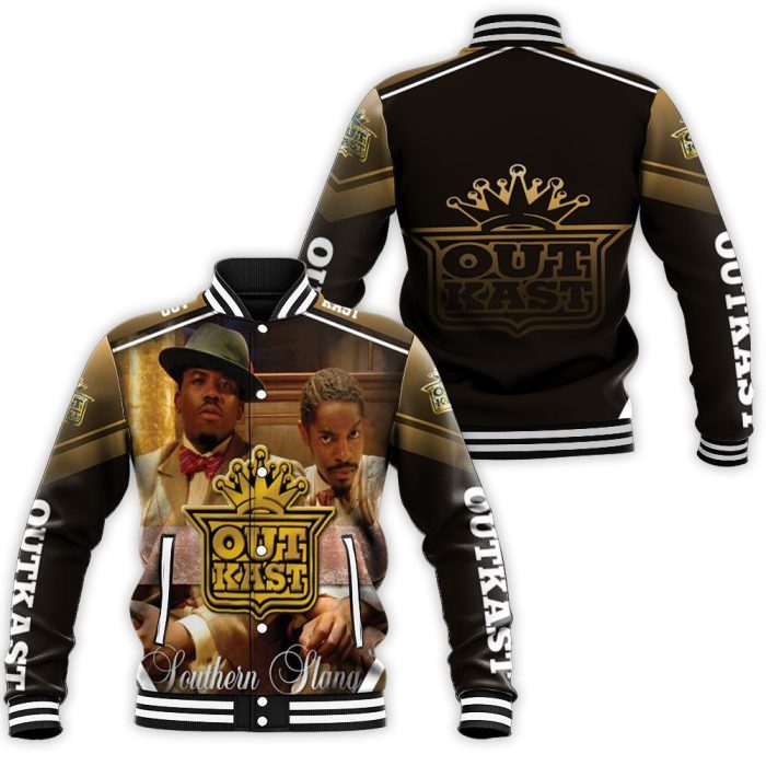 Outkast Southern Slan Album Baseball Jacket