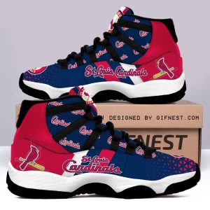 St.Louis Cardinals Air Jordan 11 Custom Sneaker For Fans