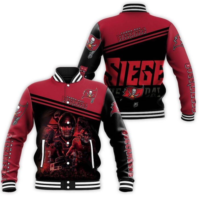 Tampa Bay Buccaneers Siege The Day Legends For Fan 3D Printed Baseball Jacket