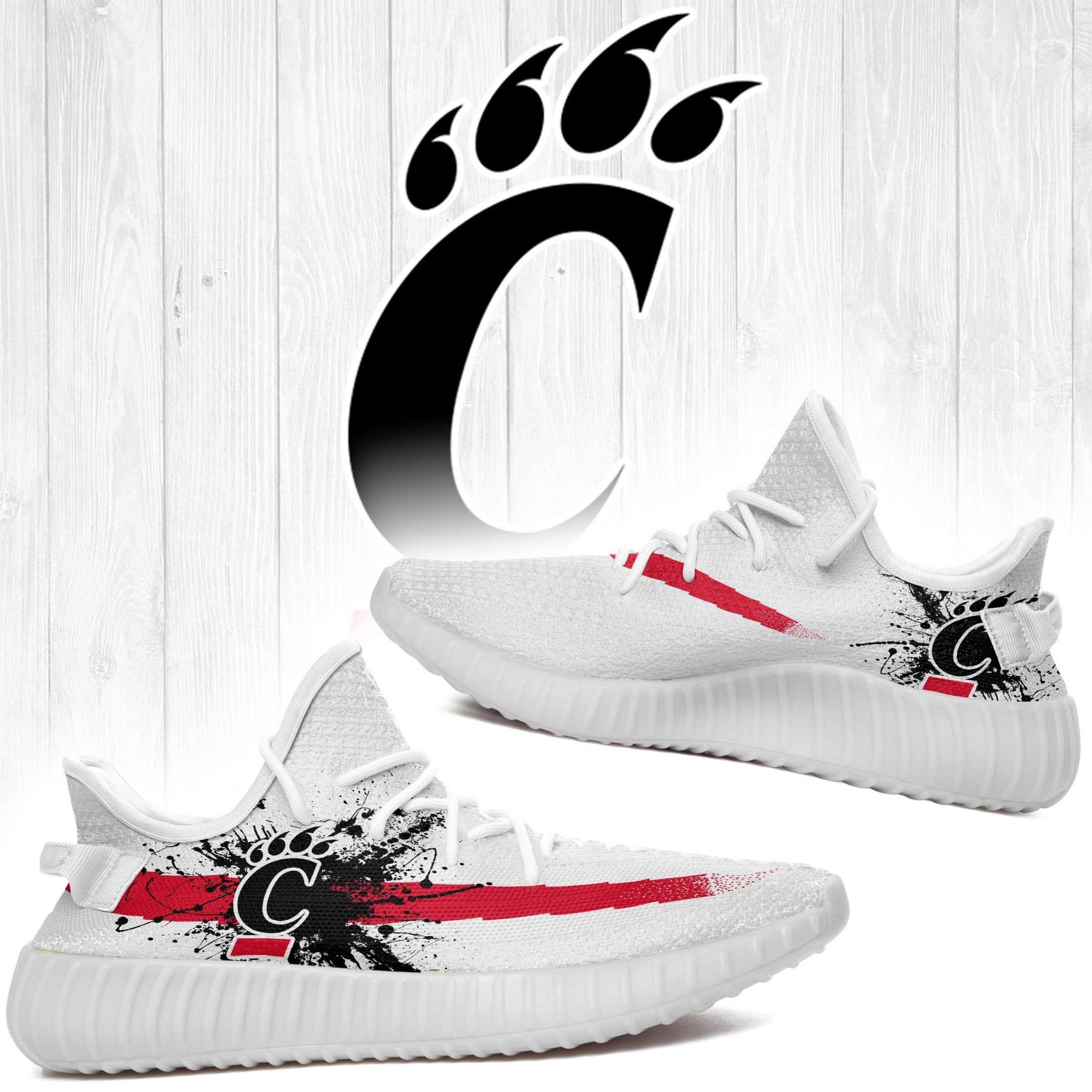 Cincinnati Bearcats NCAA Teams Sport Teams Top Branding Trends Custom Perfect Gift For Fans Shoes Yeezy v2 Sneakers