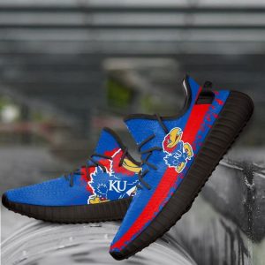 Kansas Jayhawks NCAA YEEZY Sport Teams Top Branding Trends Custom Perfect Gift For Fans Shoes Yeezy v2 Sneakers