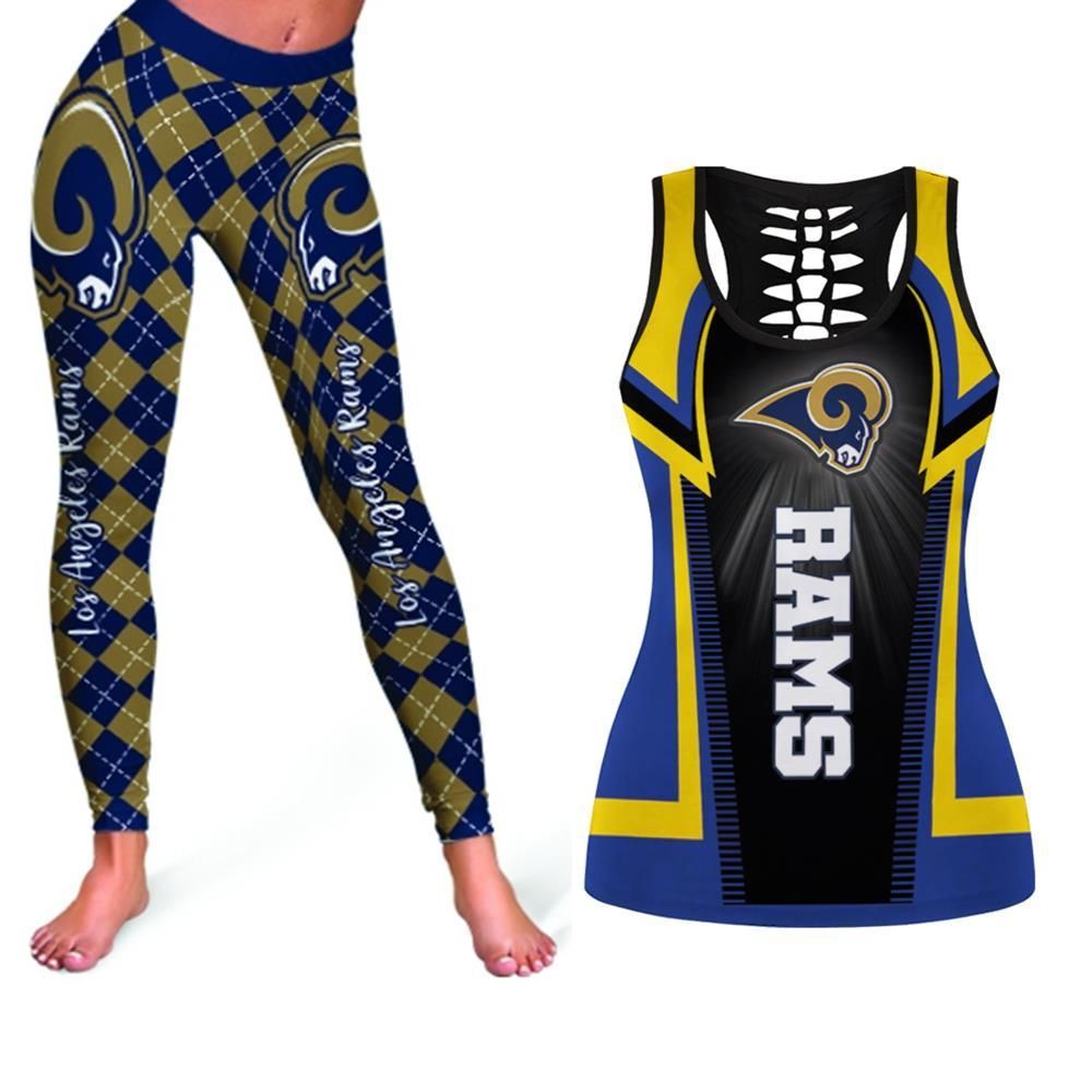 Los Angeles Rams For Fan Tanktop Legging Set Gift For Los Angeles Rams Fans 4