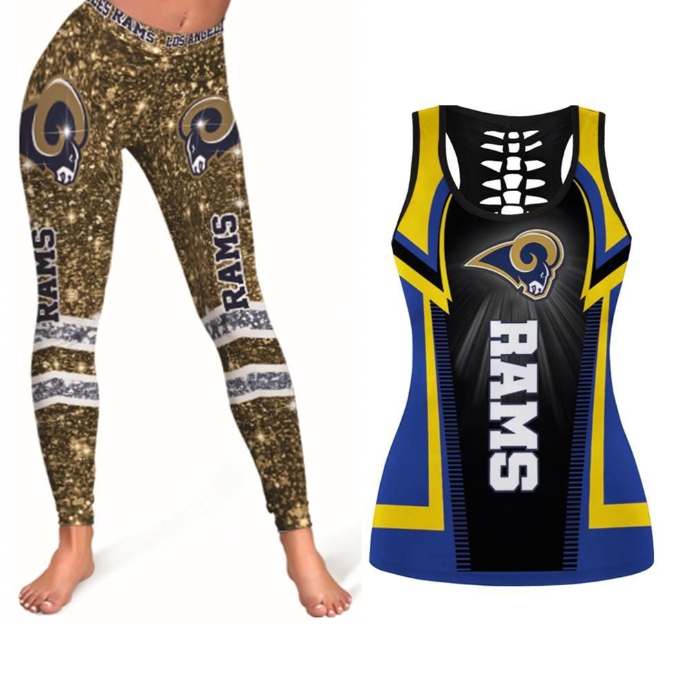 Los Angeles Rams For Fan Tanktop Legging Set Gift For Los Angeles Rams Fans 6