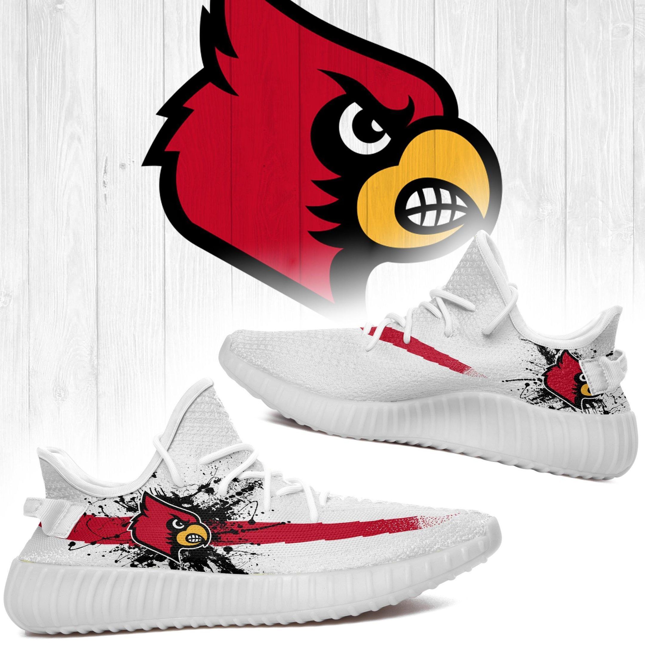 Louisville Cardinals NCAA Teams Sport Teams Top Branding Trends Custom Perfect Gift For Fans Shoes Yeezy v2 Sneakers