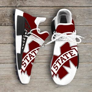 Mississippi State Bulldogs NCAA Sport Teams Human Race Shoes Running Sneakers NMD Sneakers