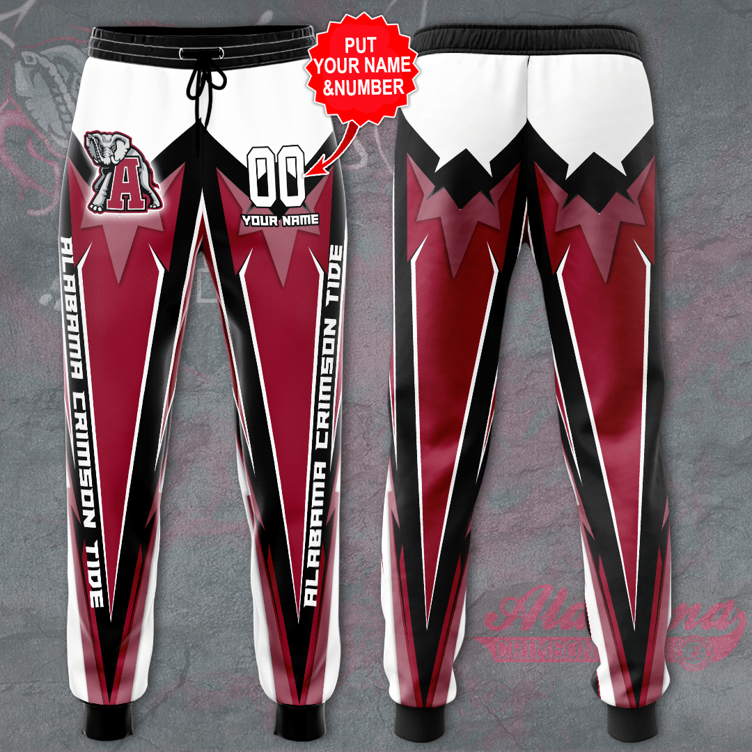 Personalized Alabama Crimson Tide Unisex Sweatpants For Fans SW453