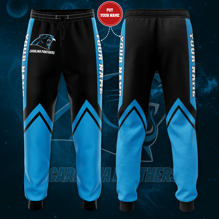 Personalized Carolina Panthers Unisex Sweatpants For Fans SW26